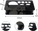 Professional Cocktail Shaker Stand, Bartender Kits Storage Stand, Bartending Tool Holder for Bar Cocktail, Black