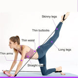 Stretched Fusion Pilates Bar, Pilates Stretched Fusion Bar, Stretchedfusion Multi-functional Pilates Bar, Pilates Stretched Fusion Bar, Multifunctional Pilates Bar Stretched Fusion for Home-Blue - Front View