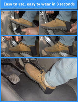 2Pcs Driving Shoe Heel Covers, Driver Heel Protector Pad Flat Shoe External Guard Cushion for Heel Protection