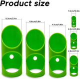 6PCS Pipe Insulation Cutting Guide， Molded Foam Pipe Cutter Tool with 15MM-53MM Insulation Cutting Fixture for Home/Industrial/Commercial Plumbing + Bonus 59