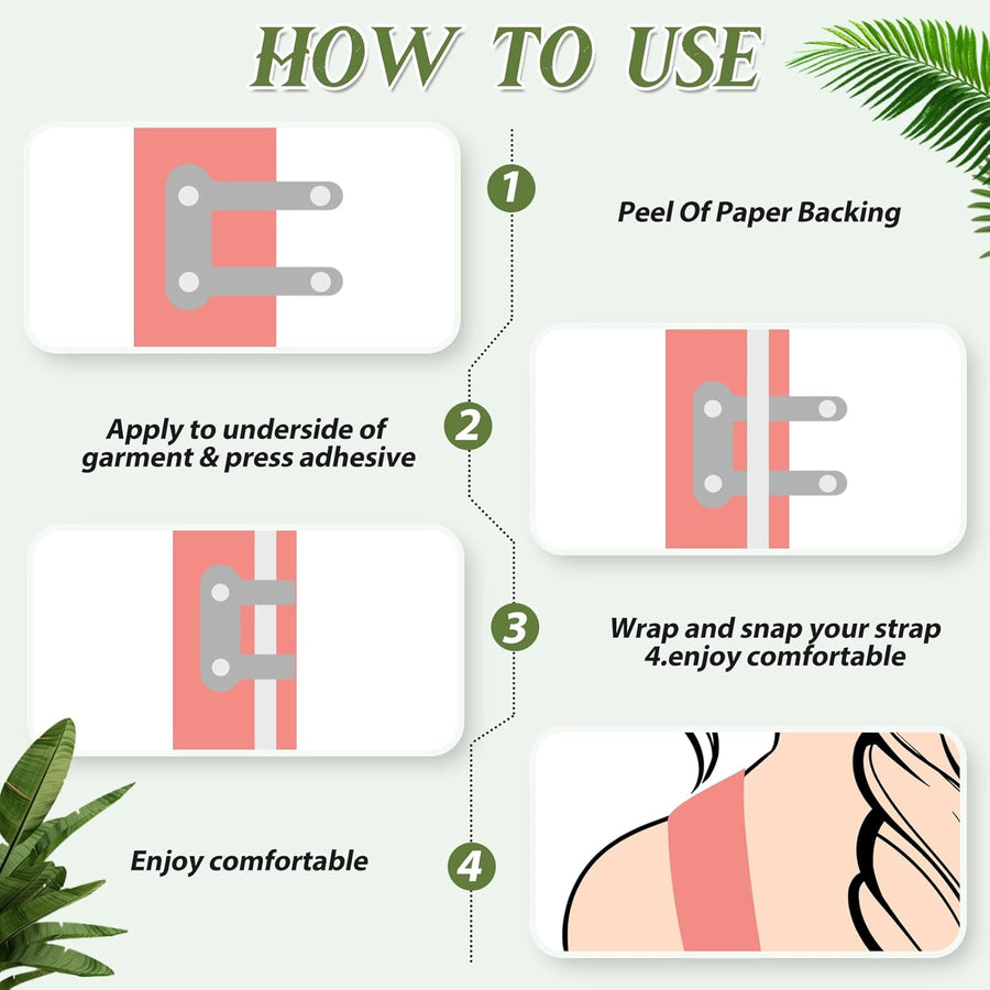 18 Pcs Bra Strap Hider Bra Strap Holders for Slipping Dress Retainers Clip to Hide Shoulder Keep in Place