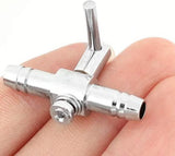 Aquarium Fish Tank Air Flow Control Lever Pump Single Way Valve, 16Pcs