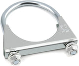 Stainless Steel U-Bolt Muffler/Exhaust Clamp (2.5