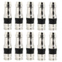 RG11 Connectors 10 Pack,F Type Connectors,RG11 Coax Cable Compression Fitting with Weather Seal O Ring