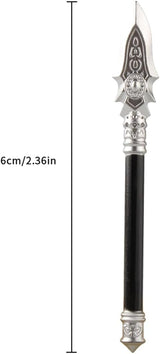Medieval Weapon Pack Military Weapon Medieval Swords Sabers Bricks, Military Soldier Weapons Accessories Pack Kits, DIY Assembly Building Blocks - 21 Pieces - Side View