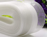 2 inch Wide Polyester White Horsehair Braid, Selling Per Roll/ 50 Yards