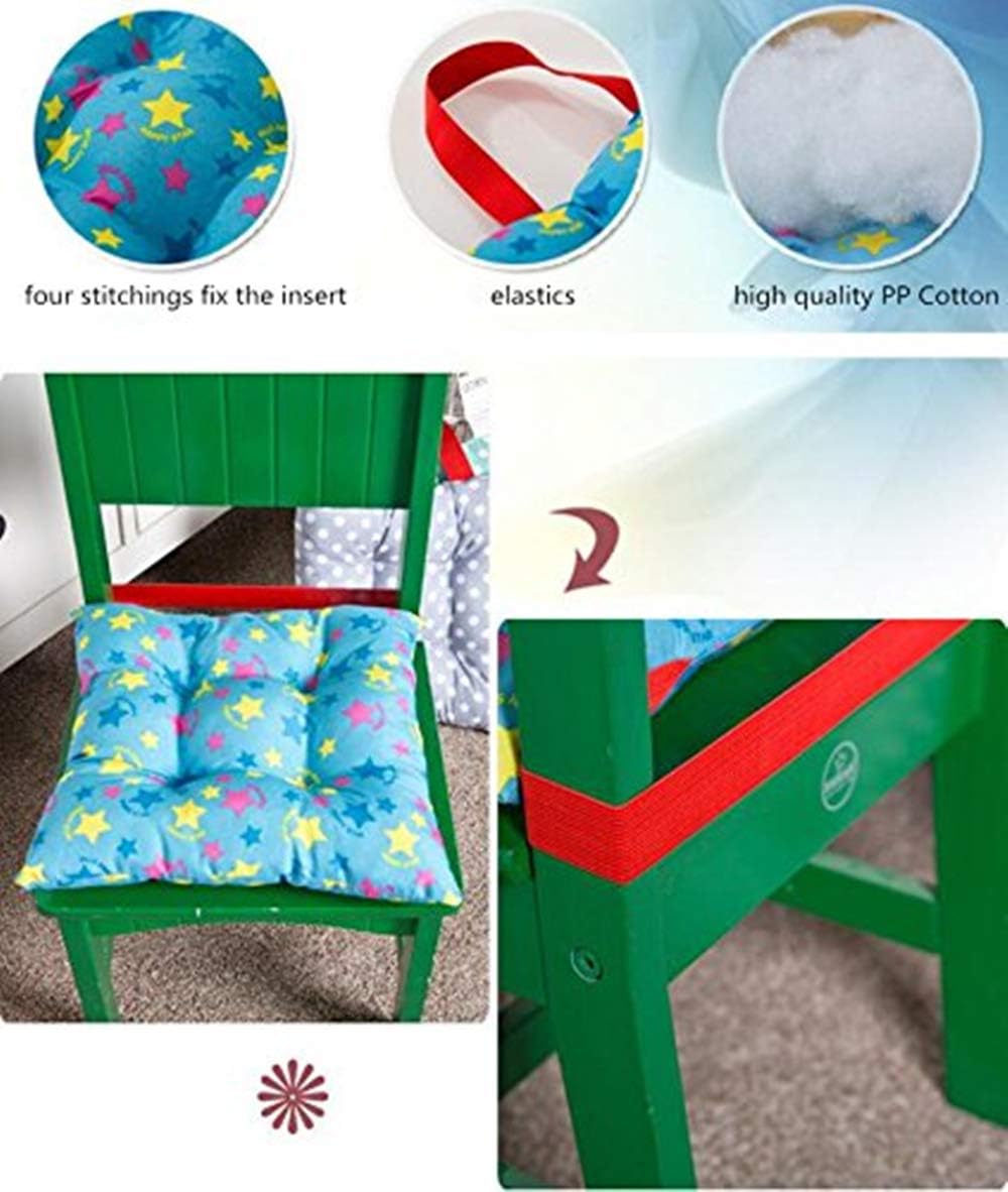 11"x11" Stuffed Chair Cushion Seat Back Square PP Cotton Insert Filling Pad for Kids Children Boy Girl
