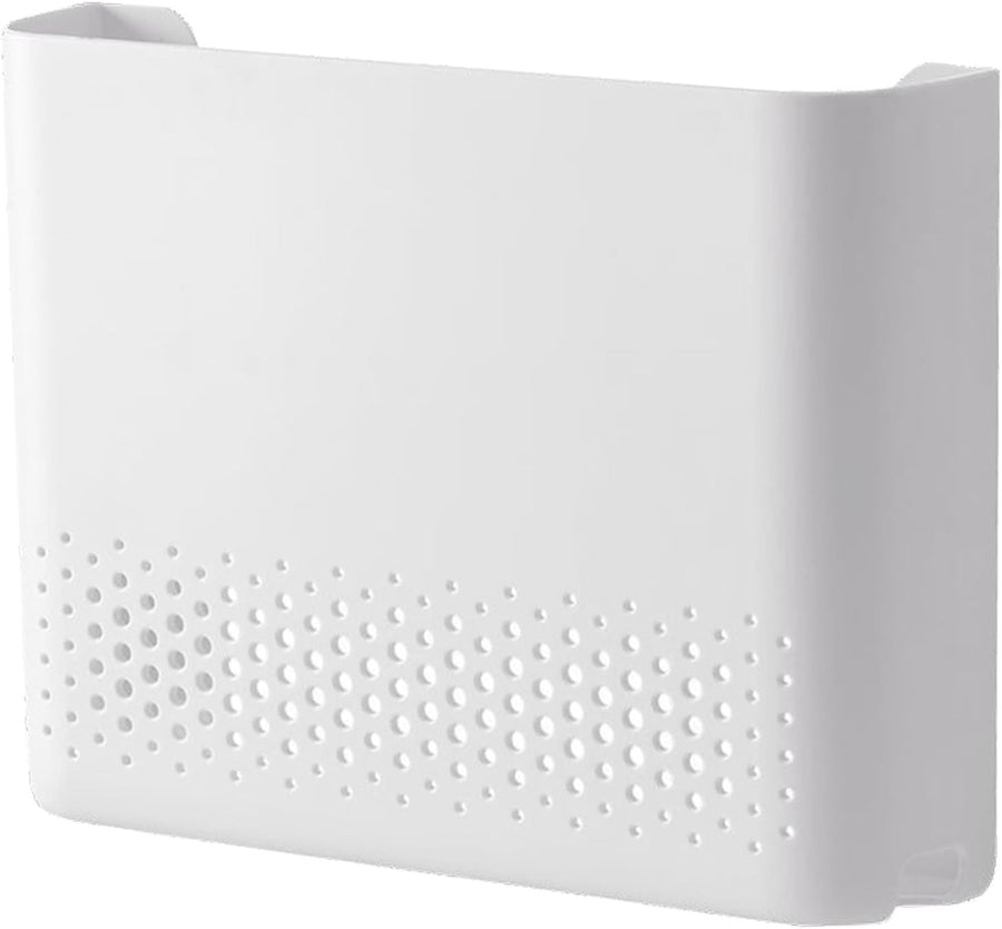 WiFi Router Storage Box 10x7x2 Inch Router Hider Wall Mounted WiFi Box Hider ABS Easy Installation WiFi Storage Box for Living Room Decoration