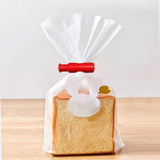 New Squeeze Clips for Chips & Other Food Bags - Grip Sticks & Sealers - Snack Closure - Plastic Sealing Clip for Bread - Colorful 12PC - Front View