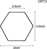 10/18 Pcs Metal Chain Trellis for Climbing Plants with Wall Hooks Wall Hanging Trellis Plant Vine Support for Indoor Outdoor Garden Pothos Ivy (90in) - Side View