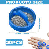 20Pcs Washing Machine Water Filter, Inlet Valve Filter Hose Washer with Screen Inline - Front View
