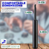 1Pcs Watch Back Remover Tool - Watch Adjustment Tool Kit Mini Pry Bar Watch Screwdriver Set Watch Link Remover Tool for Watches - GUFFMAN Watch Repair Tools Pry Tool Black Watch Tools Case Back Opener - Front View