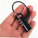 Cabilock Combination Padlock for Luggage Backpacks Gym Lockers TSA Approved Suitcase Lock for Travel User Friendly Design - Front View