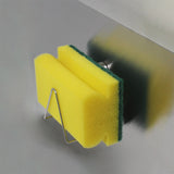 2-pack magnetic dishcloth holder for sink stainless steel