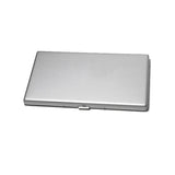 Magnetic Backgammon / Travel Backgammon in Pocket Size Game Silver Christmas Gift - Front View