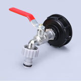 IBC Faucet Connector S60X6 1000L Tank Faucet with 1/2\ - Top-Down View