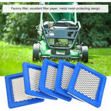 Briggs Stratton 491588 Air Filter - 5-pack Replacement Filters for Lawn Mowers - Front View