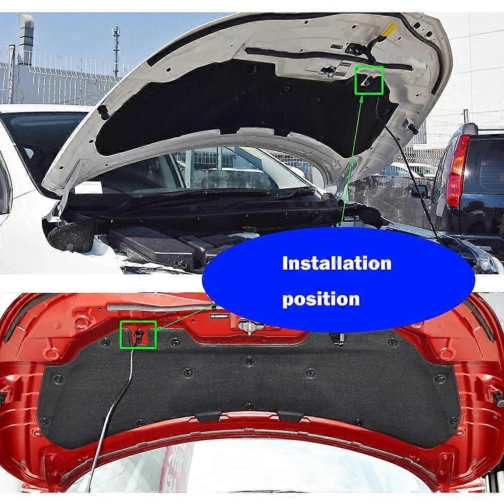 Nissan Qashqai J11 NV200 Compatible Bonnet Rod Support Holder Clip Clamp Bracket