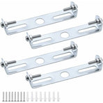 4-pack 95mm Ceiling Light Bracket - Compatible with Chandeliers & Pendant Lights - Holders & Accessories
