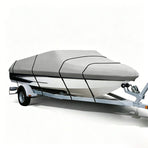 17-19FT：600cm*310cm Boat Cover Trailerable Marine Grade 210D grey