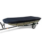 Square Boat Cover, 21-24FT (750cm x 360cm), Trailerable, Marine Grade 210D grey
