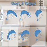 Towels - 4 pcs - Wet Hair Towel - Dry Hair Towel - Long Hair Headband - Women's Towels - Bathroom Amenities - Front View