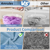 Towels - 4 pcs - Wet Hair Towel - Dry Hair Towel - Long Hair Headband - Women's Towels - Bathroom Amenities