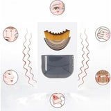 Lymphatic Drainage Facial Brush - Lymphatic Drainage Facial Massage - Chin and Jawline Modeling - Dry Facial Brush