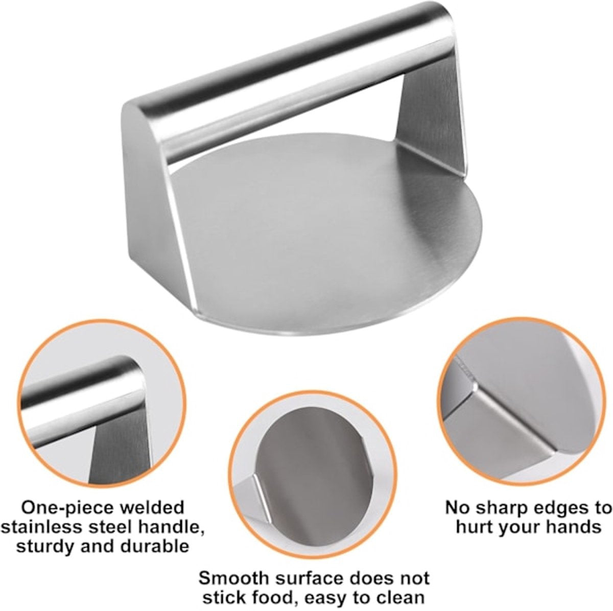 Patty Press - 5.5" Hamburger Press - Beef Patty Press Equipment
