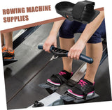 1 Pair Adjustable Flat Pedals - For Rowing Machines, Non-Slip Training Equipment - Indoor Fitness - Comfortable Pedal Design - Perfect for Home Workouts - Joint-Friendly Performance - 45-Degree Angle