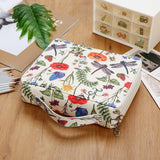 Pencil Case - Large Capacity | Colored Pencils | Pencils | Zippered - Three-Layer Pencil Case - Pencil Storage Bag - Holds 120 Pencils - White - Side View