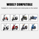 Cycling Gloves - 1 Pair - Extra Padded Cycling Gloves - Warm Gloves - Cycling Gloves - Scooter Gloves - Hand Warmers - Bicycle Accessories - With Reflective Strips - Winter - Windproof - Waterproof （Black） - 45-Degree Angle