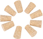 10 pcs tapered corks made of natural cork, wooden wine/beer bottle stopper, cork, natural cork