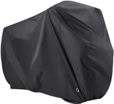 Bicycle Cover - Waterproof Bicycle Cover for 1 Bicycle - Mountain Bike Cover - Rainproof - Dustproof - Sun-Repellent - Dustproof - Waterproof - Sunshade - Cover Fabric - Black - L