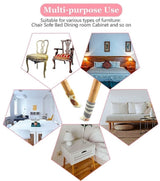 Furniture Socks - 36 pieces (9 sets) - Cat chair socks - Cat paw chair leg socks - Cat furniture socks - Knitted furniture socks - 45-Degree Angle