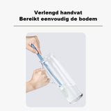 Silicone Bottle Brush - Long Handle 31cm for Deep Cleaning - Soft yet Effective Brush Head - Suitable for Milk Bottles and Tall Glasses - Front View