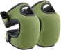 1. Double Garden Knee Braces - Extra Thick Knee Braces - Adjustable Knee Braces - Soft and Comfortable Memory Foam - Non-slip - Suitable for Outdoors and Gardens (Green)