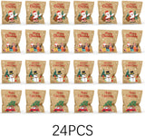 24 pcs - Christmas mini envelopes - paper bags - Christmas decorations and packaging - gift bags - Christmas storage bags - 45-Degree Angle