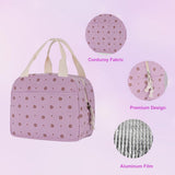 Cooler Bags - Lunch Bag - Handle Strap - Cooler Bag - Lunch Bag - Insulated Cooler Bag - Picnic Bag - 25.5*21*17cm - Suitable for work, office, travel and picnics（White）