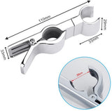 Shower head holder - Adjustable shower head holder - 45° rotatable universal shower head 20-25 mm - Shower head holder with rail - 45-Degree Angle