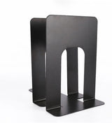 Bookends - Metal - Iron Bookshelves - Can be used to support books and organize your desk - 130mm * 150mm * 165mm - Black
