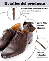 Shoelaces - 9 pairs - Laces for men's shoes - 0.9 meters long - 2.5-3 millimeters wide - Suitable for mountain boots, army boots and rainy days.