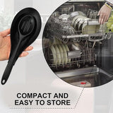 Kitchen Utensils - Set of 3 - Spoon Holder - Spoon Mat - Kitchen Storage Rack - Kitchen Accessories - Made of Silicone - Suitable for wooden, silicone and metal teaspoons, etc. - Close-Up Angle