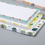 Sticky Notes - 4-pack - Magnetic Sticky Notes - Magnetic Message Board - Fridge Magnets - Removable Fridge Magnets - Magnetic Notebook for Fridge - Side View