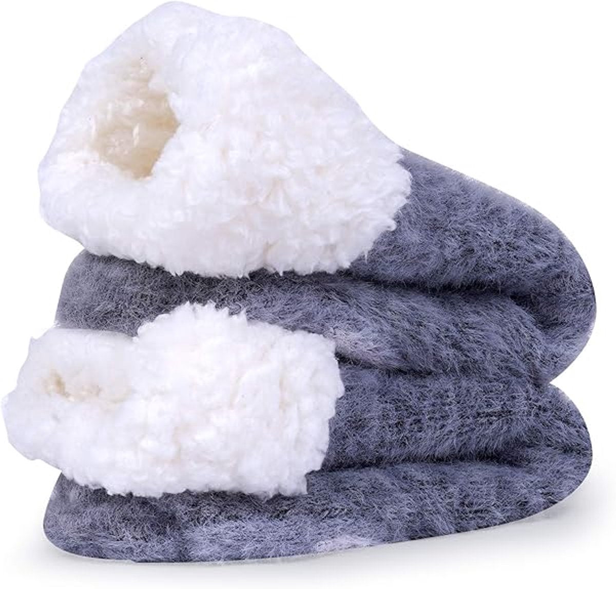 House Socks (2 pairs) - Floor Socks - Slipper Socks - Women's House Socks - Comfortable and Warm - Cute Animal Print - Christmas Gift