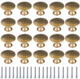 Cabinet Door Handles - Brass Door Handles - Antique Brass Handles - Cabinet Handles - 20 Items