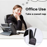 Airplane Footrest - Flying Leg Hammock - Prevents Back, Leg, Knee, and Hip Pain and Stiffness - Portable Travel Accessory with Adjustable Height - Suitable for Airplanes, Trains, and the Office - Top-Down View