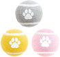 Dog Toys - 3-pack - Dog Puzzle - Interactive - sturdy elastic felt dog balls for retrieving - interactive dog toy
