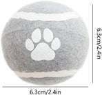 Dog Toys - 3-pack - Dog Puzzle - Interactive - sturdy elastic felt dog balls for retrieving - interactive dog toy