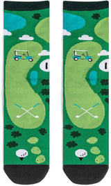 I'd Rather Be Golfing Socks - funny socks - Warm Thick Socks for Men and Women - funny socks - funny socks men 41 46 - funny socks women - Front View